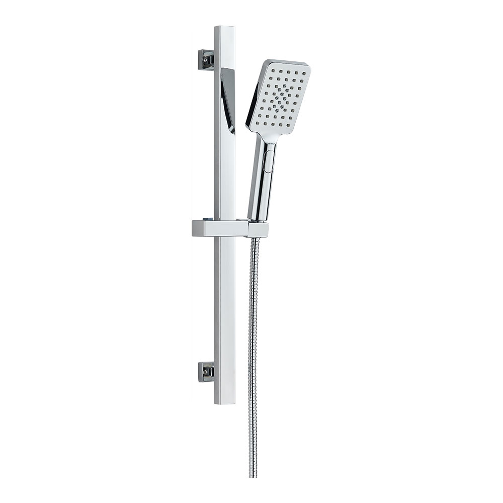 Conjunto de duche  cano  bicha para conexão e chuveiro de mão mod. altea edm