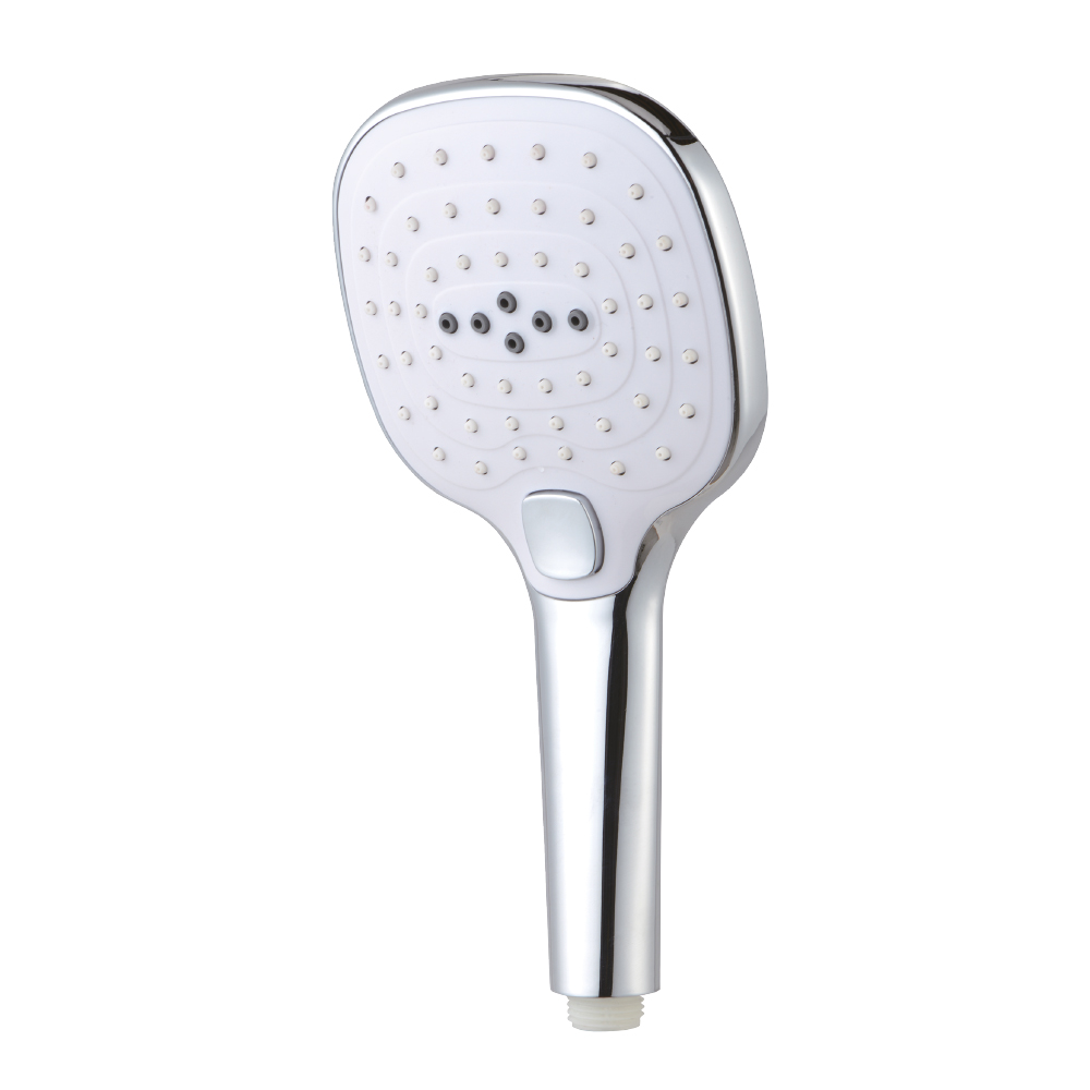 Chuveiro de mão anti-calcare. square. 3 funções. cor cromada. edm