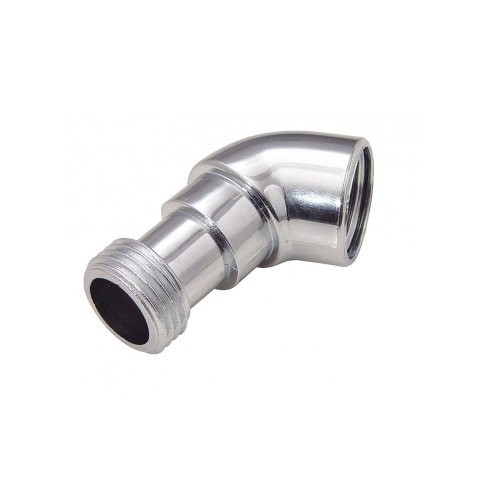 Cotovelo para punho de duche. cor cromada (blister)