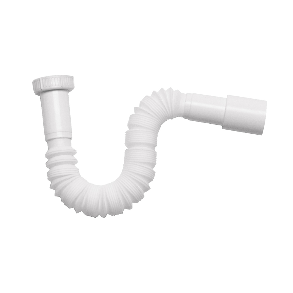 Sifão extensível com porca de plástico 1 1/2 