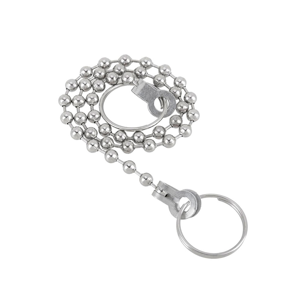 Corrente de bolas cromadas lavátorio 45cm (embalado)