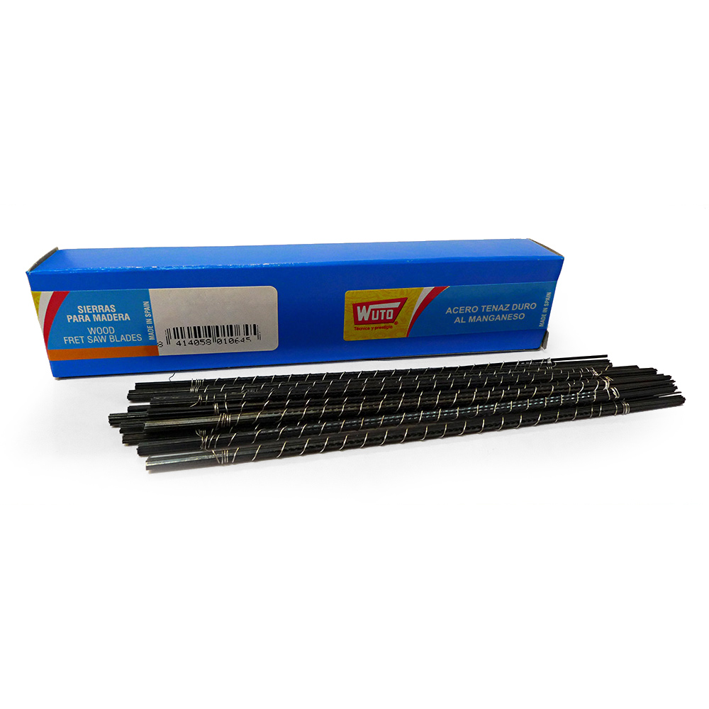 Serra marchetaria para madeira  6/13cm 20tpi (caixa 144 serras) wuto