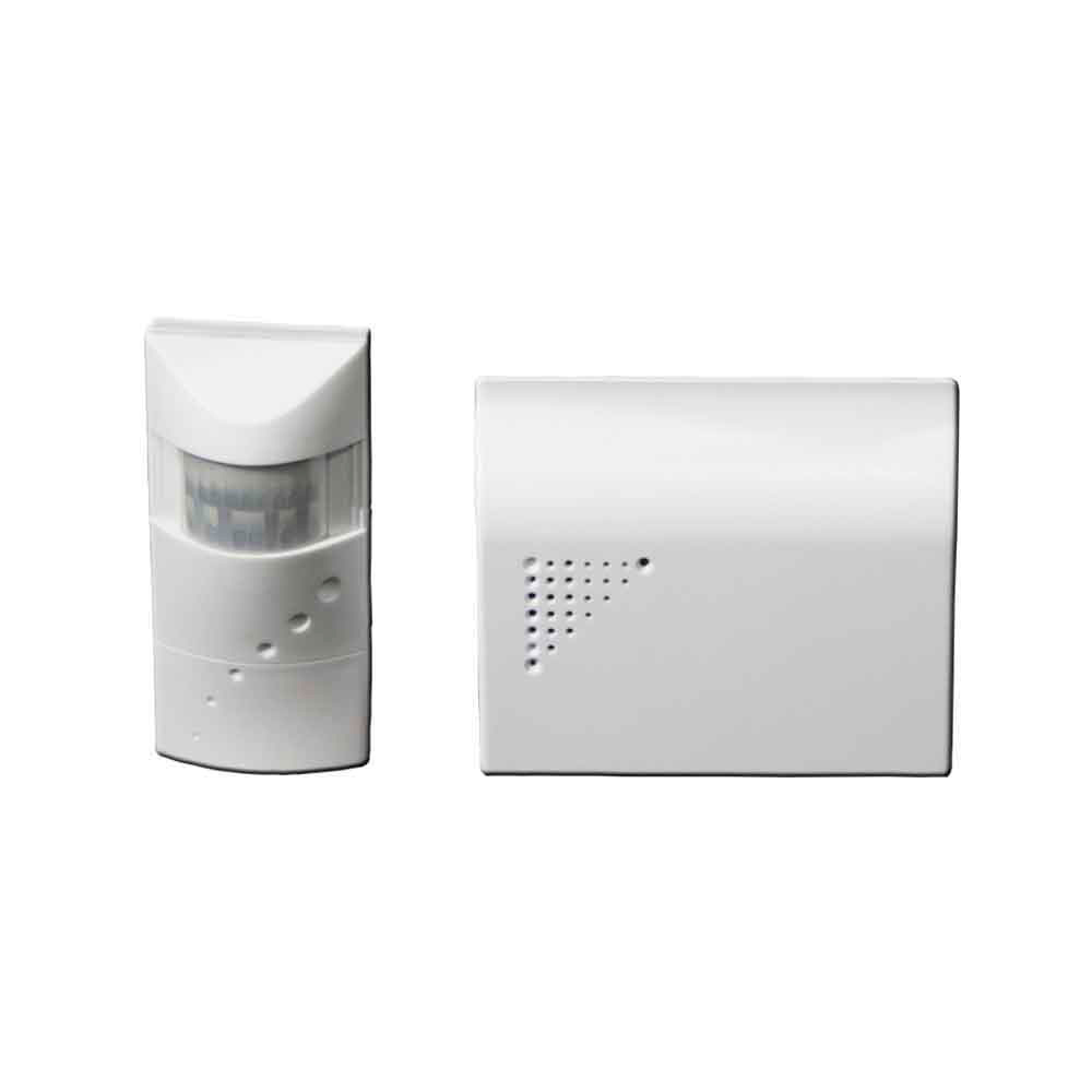 Alarme detector de movimento (sensor emissor-receptor avisador)