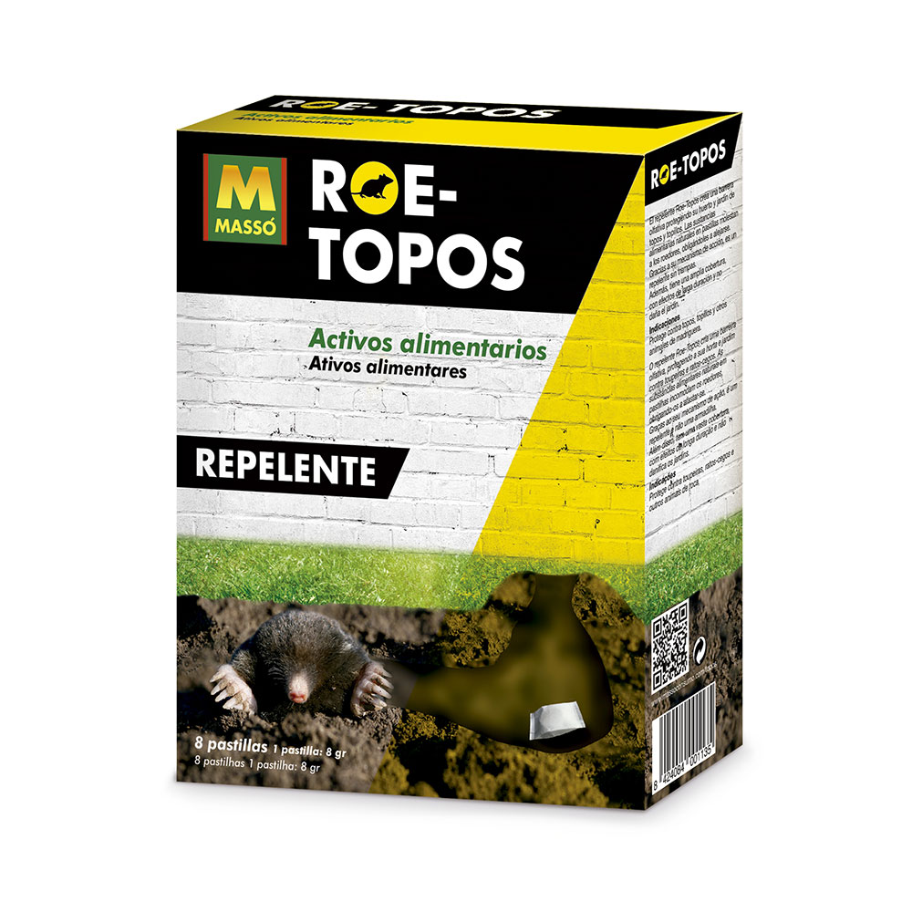 Repelente para toupeiras com ativos alimentícios 231566 massó