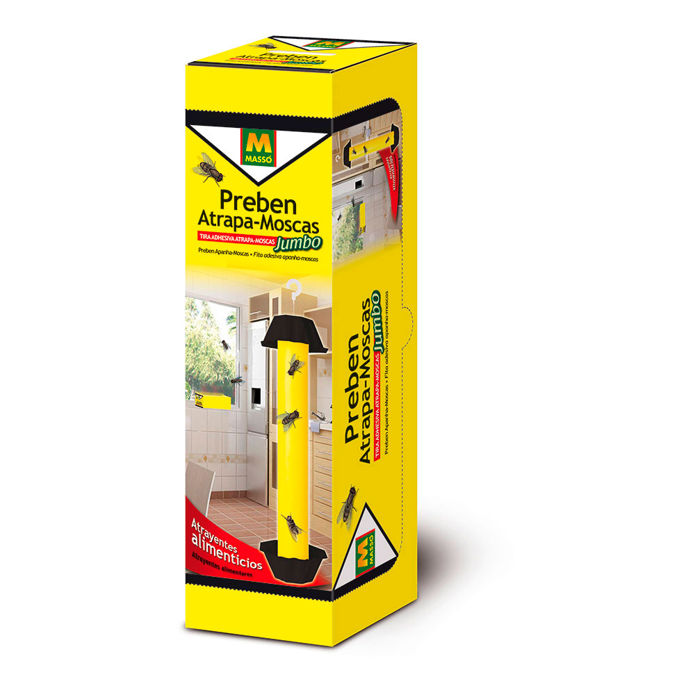 *ult. unidades* fita adesiva moscas jumbo preben 231406 massó