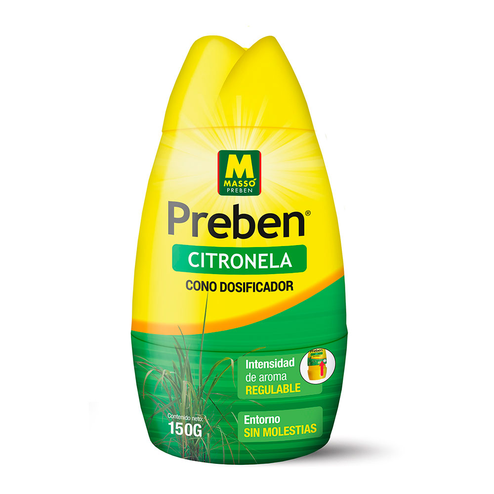 Preben gel citronela cone doseador 231658 masso
