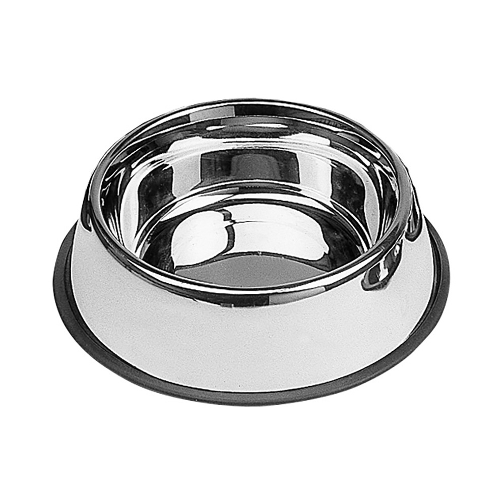 Comedouro aço inox.antideslizante 0 45l 19cm nayeco