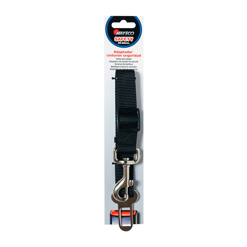 Adaptador - cinturão segurança 20mm preto