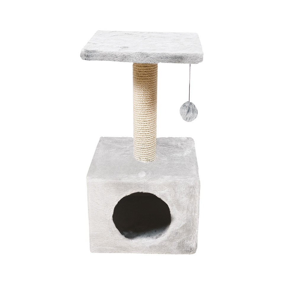 Rascador savanna tow cinzento claro 60x30x30cm nayeco