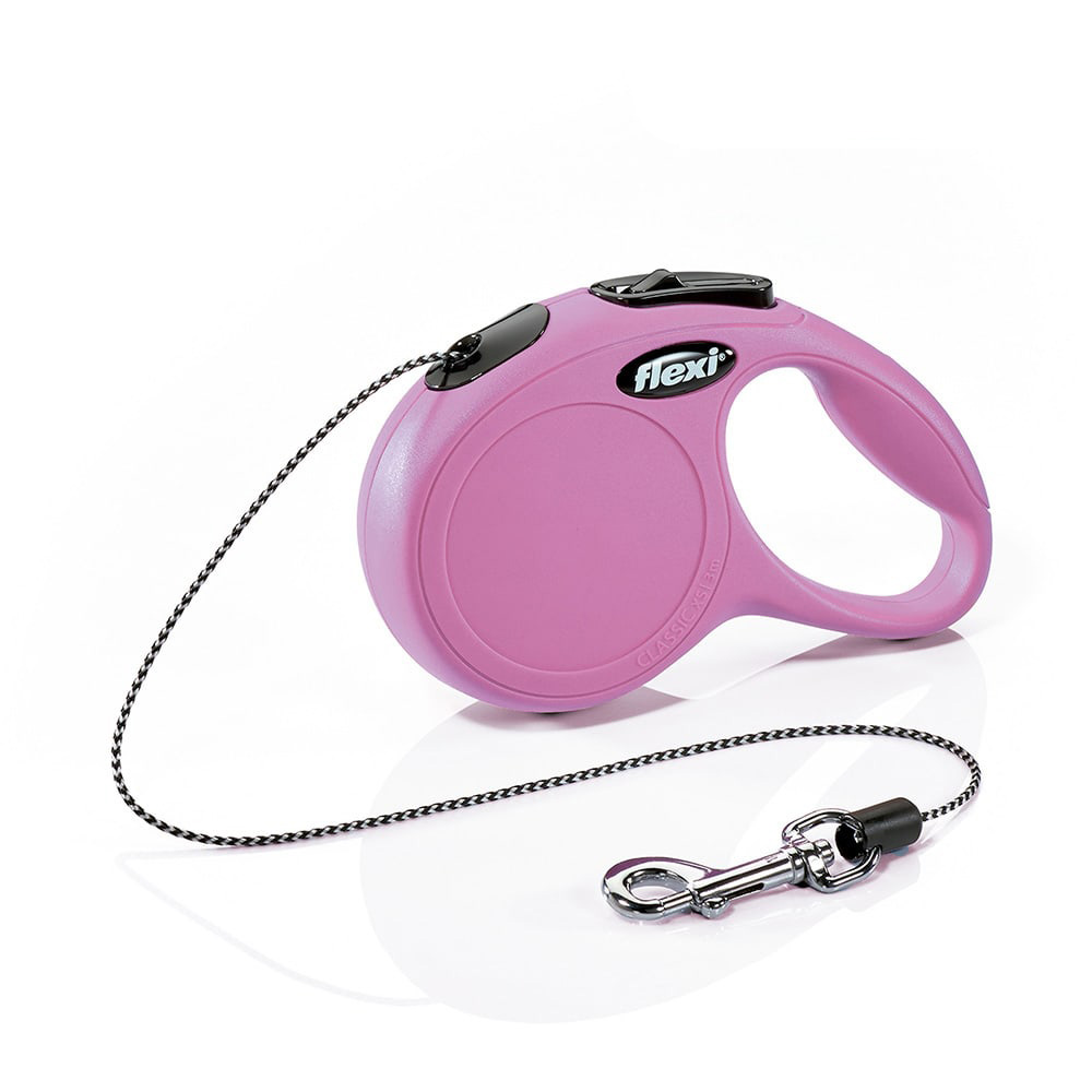 Ult. unidades flexi classic cat cordão especial gatos cor rosa nayeco