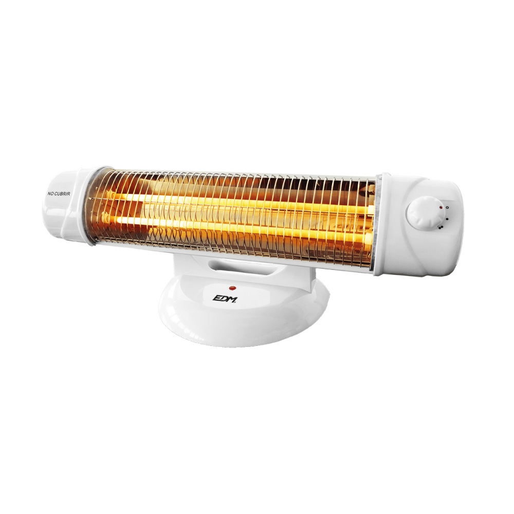 Aquecedor com resistência de quartzo 600-1200w modelo chão edm