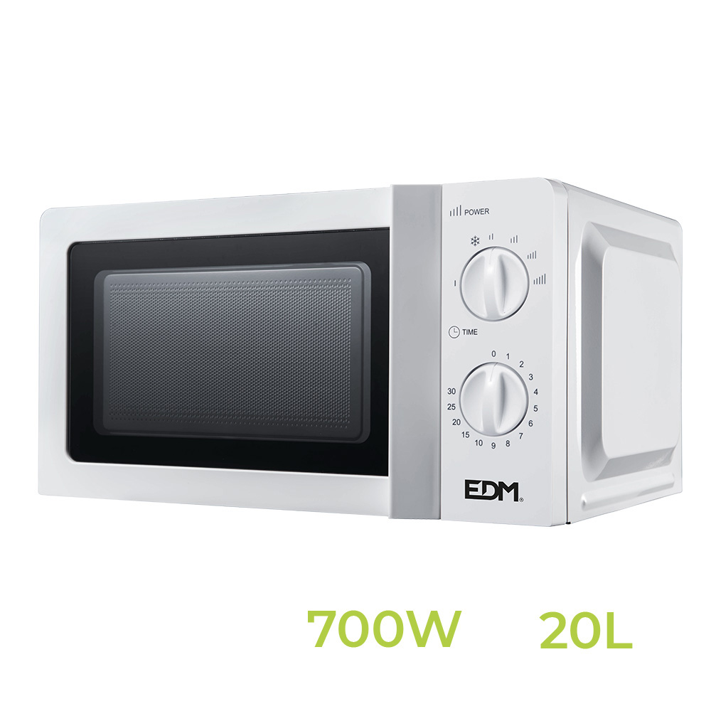 S.of. micro-ondas 20 l 700w 45x32x23 5cm edm