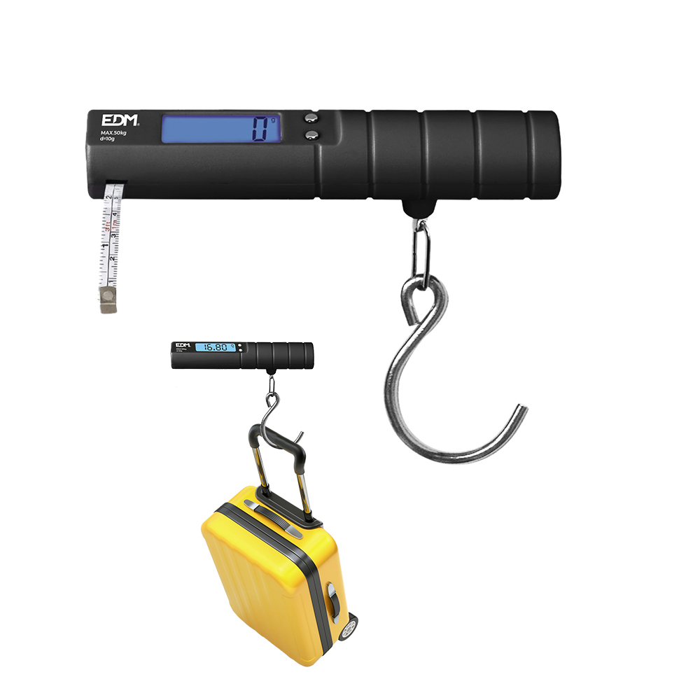 Balança de viagem max 50kg edm