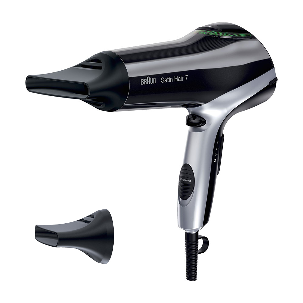 Secador de cabelo braun brhd710e preto 2200w iônico.