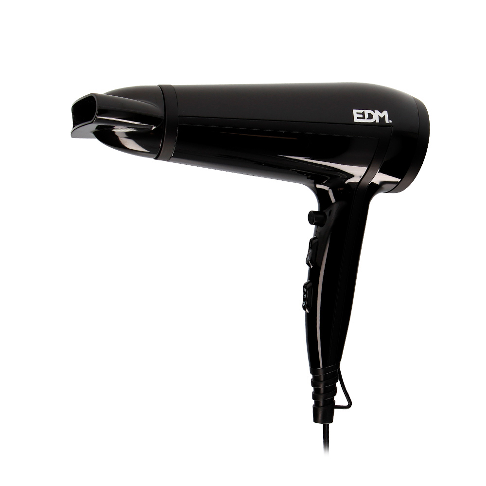 Secador de cabelo 2000w 8 5x21x26cm edm