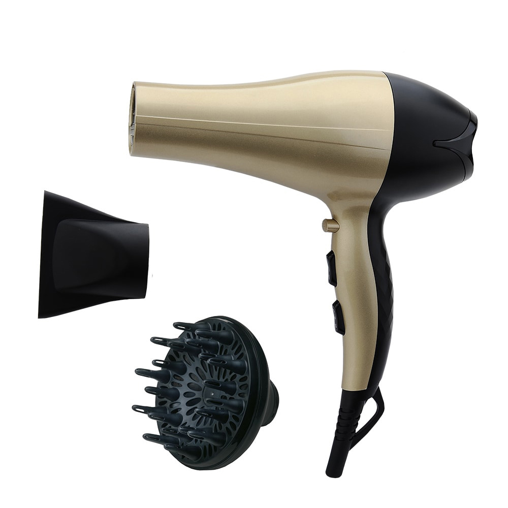 Secador de cabelo ionico 1900-2300w 9x22 5x28cm edm