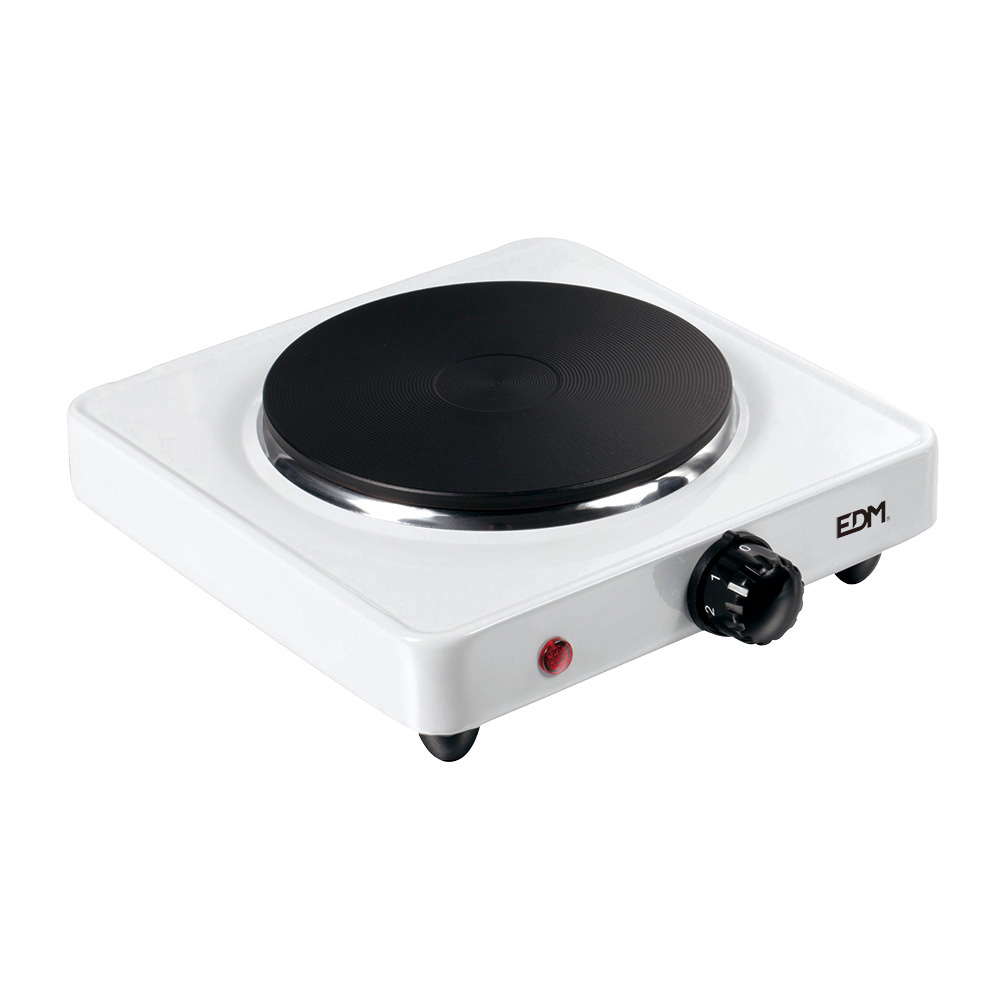 Cozinha elétrica 1 fogo portátil 1000w 22x22x7 5cm edm