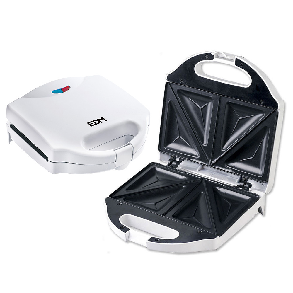 Sanduicheira dupla 750w 22x22x9cm edm