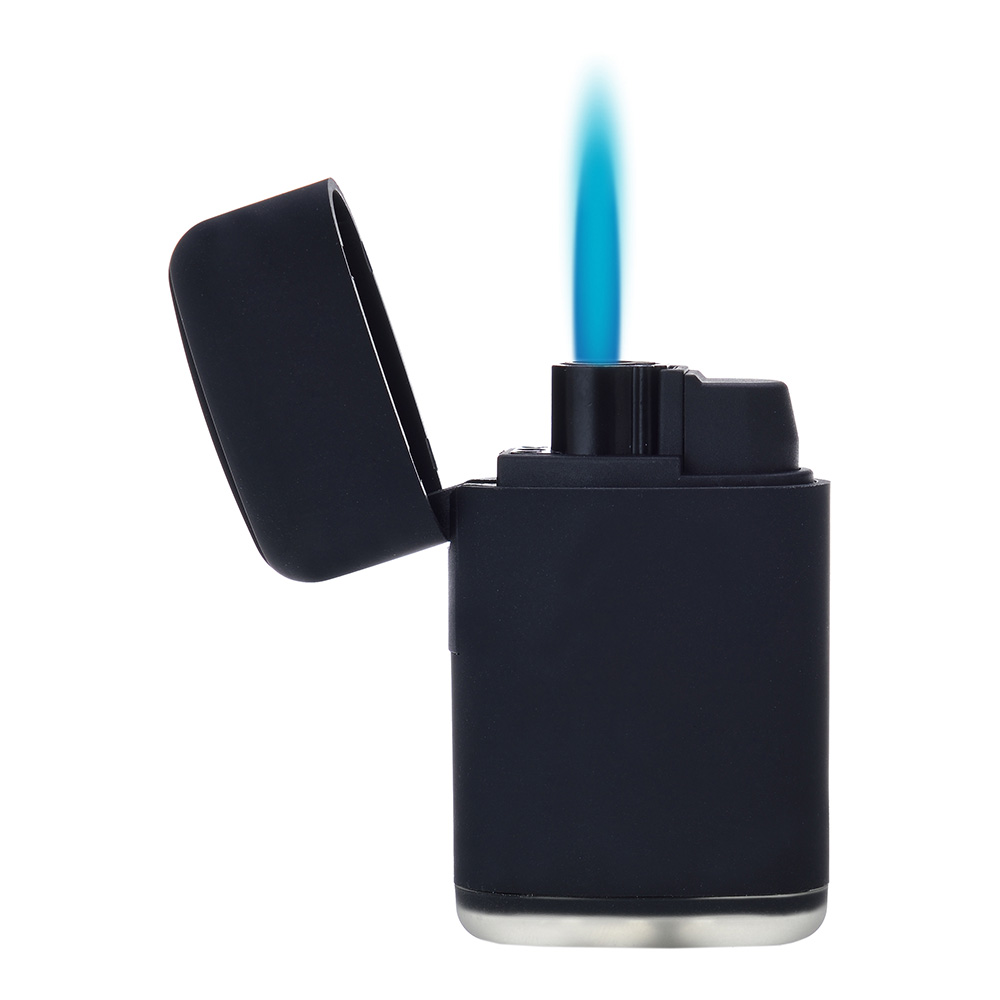 Isqueiro capsule black recarregável euro/u
