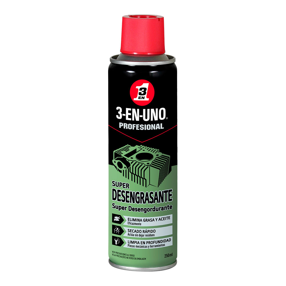 Super desengordurante 250ml 34473 3 em 1