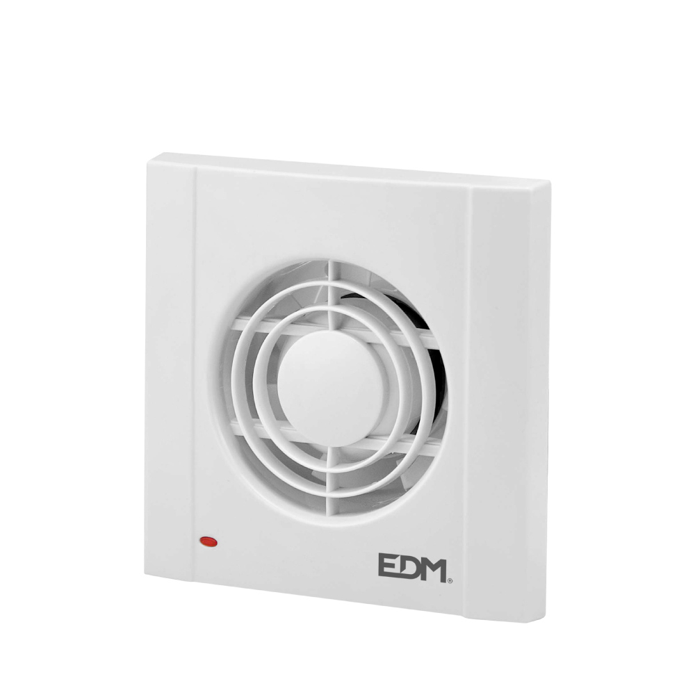 *ult.unidades* exaustor de ar 13w ø98 mm 120m3 com temporizador extremidades 2cm largo edm