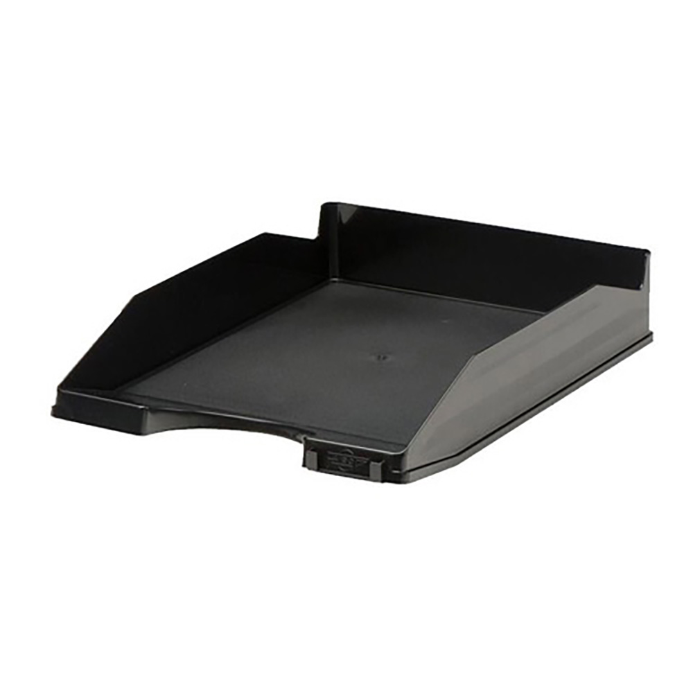 Tabela de bandeja faibo 93 preto empilhável 350x250x65mm
