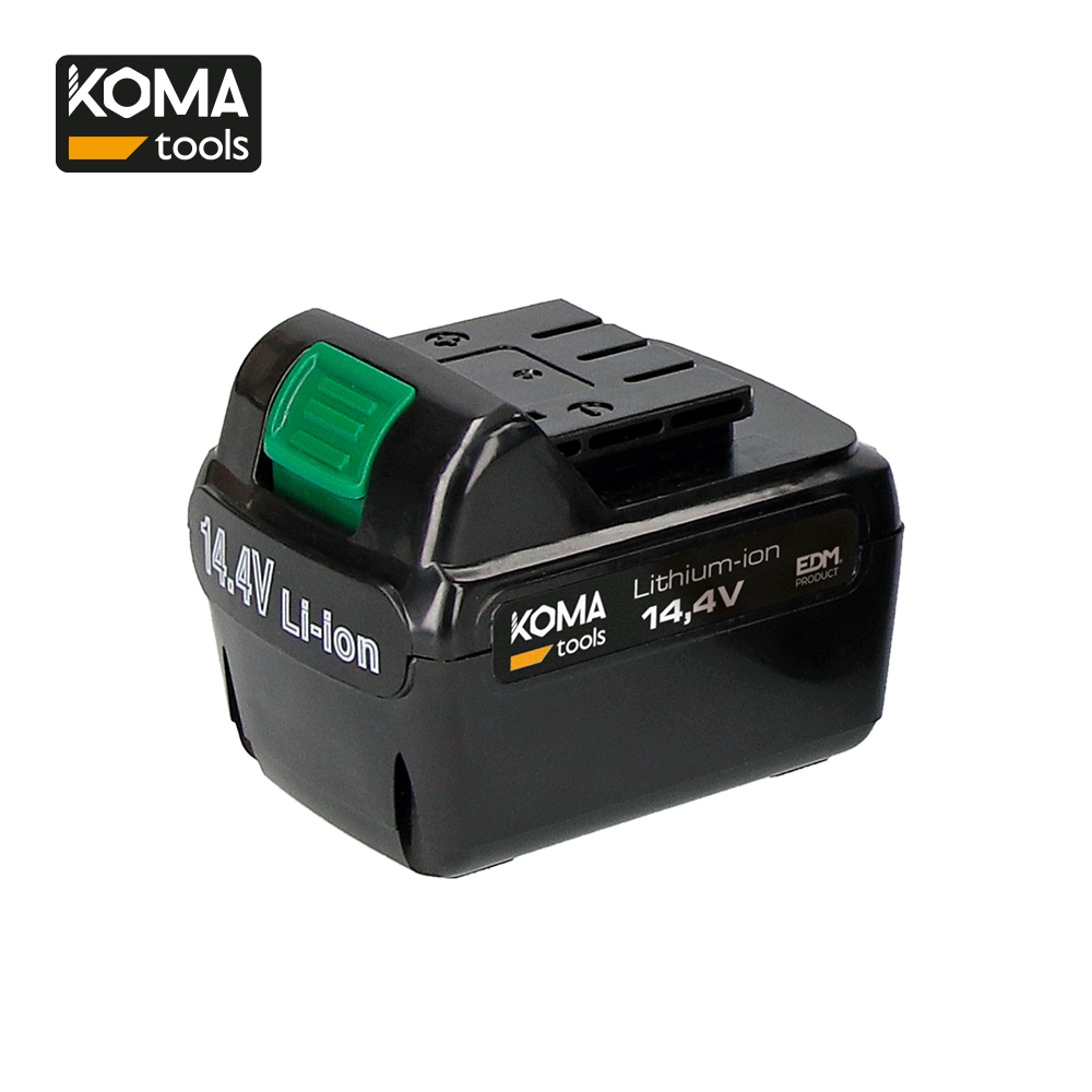 Bateria sobresselente - lithium-ion - 14.4v para berbequim/aparafusadora ref. 08703 koma tools