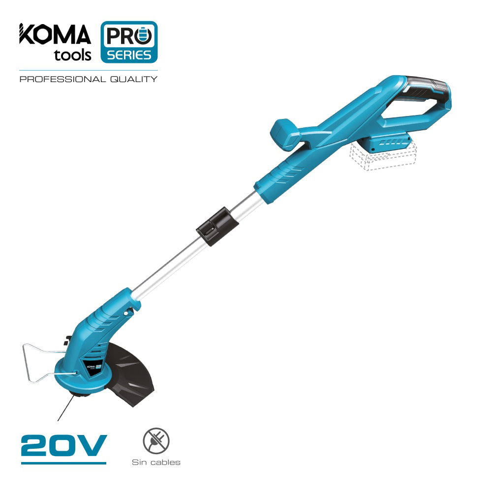 Cortador de bordas 20v (sem bateria e carregador) 28 5x155cm koma tools pro series battery