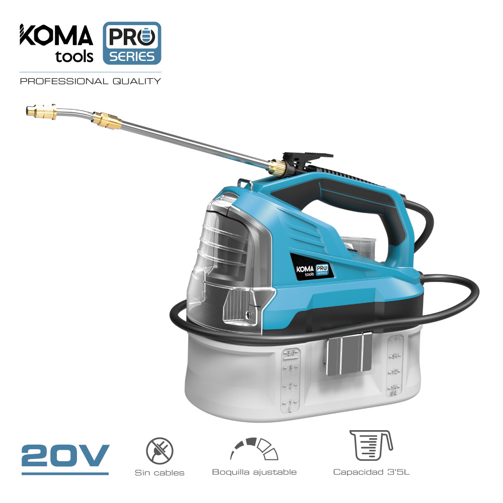 Pulverizador 20v (sem bateria e carregador) koma tools edm.