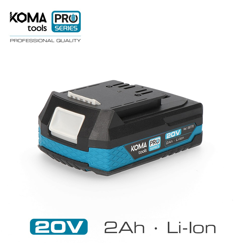 Bateria li-ion 20v 2.0a koma tools pro series battery