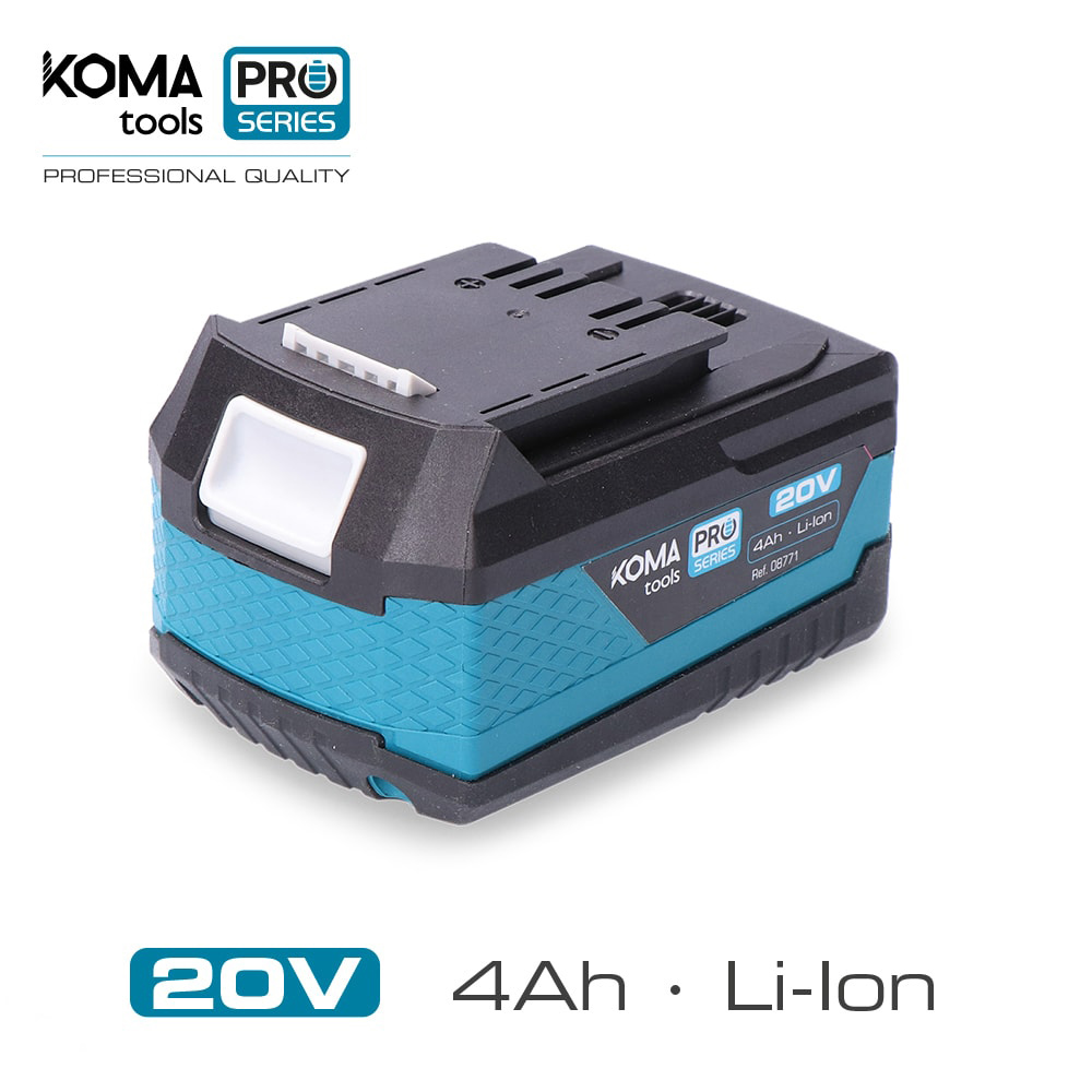 Bateria litio 20v 4.0ah koma tools pro series battery