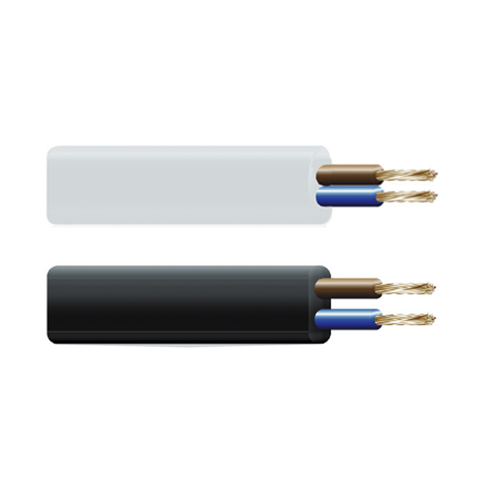 Cabo plano 2x0 75mm dourada flexivel h05 vv-f (áudio) euro/mts