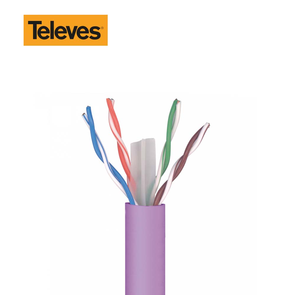 Cabo de dados dk6000 u/uto cat.6 eca lsfh alta velocidade 1gbps euro/mts