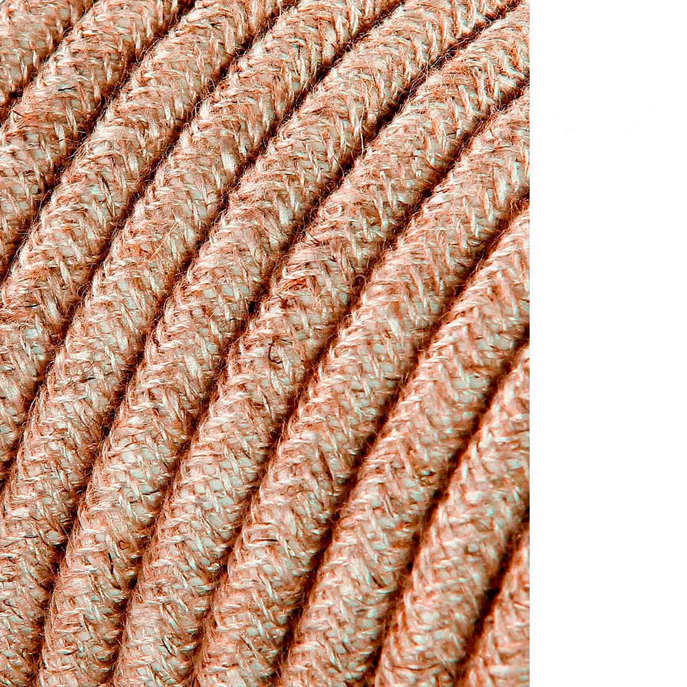 Cabo cordão tubular 2x0 75mm linho 5m