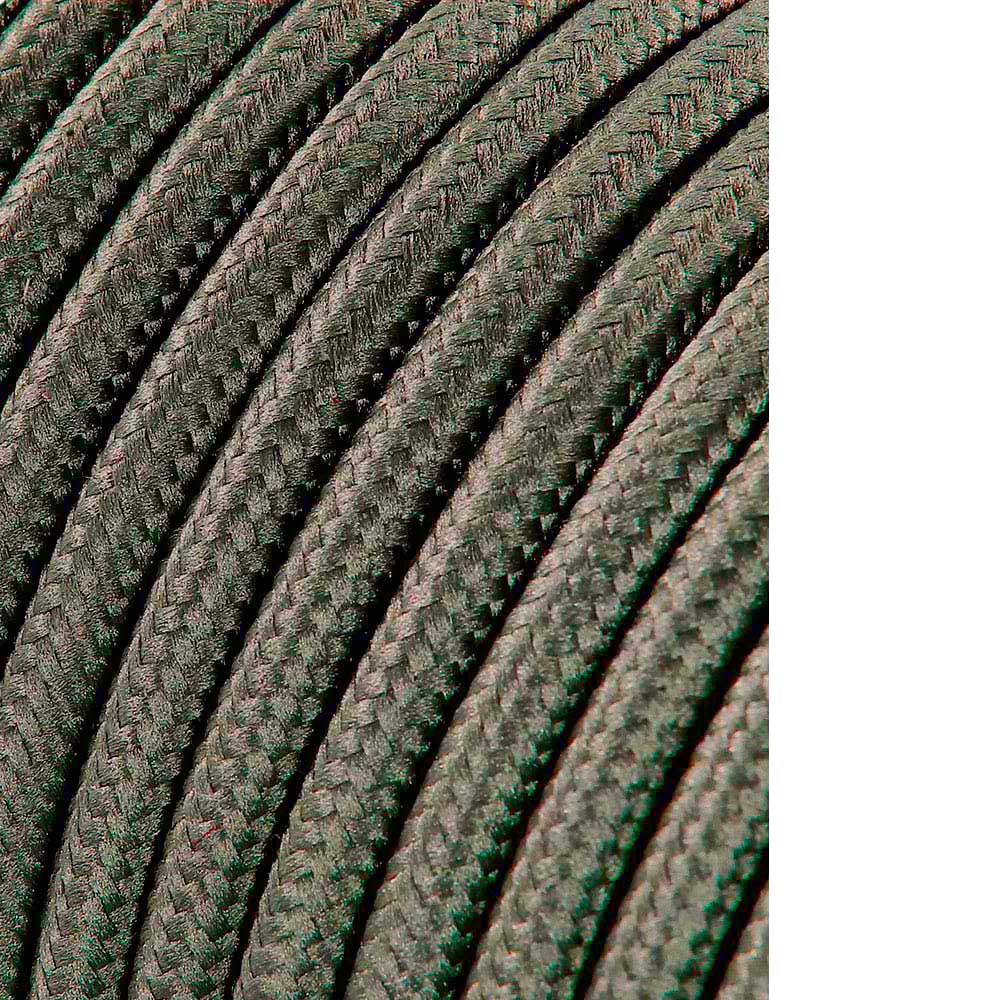 Cabo cordão tubular 2x0 75mm c63 cinzento escuro 5m