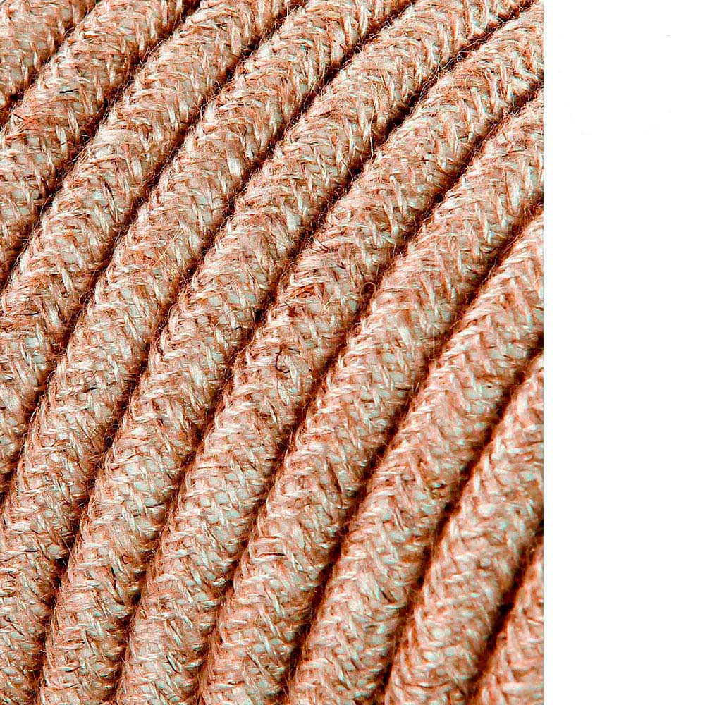 Cabo cordão tubular 2x0 75mm linho 25m