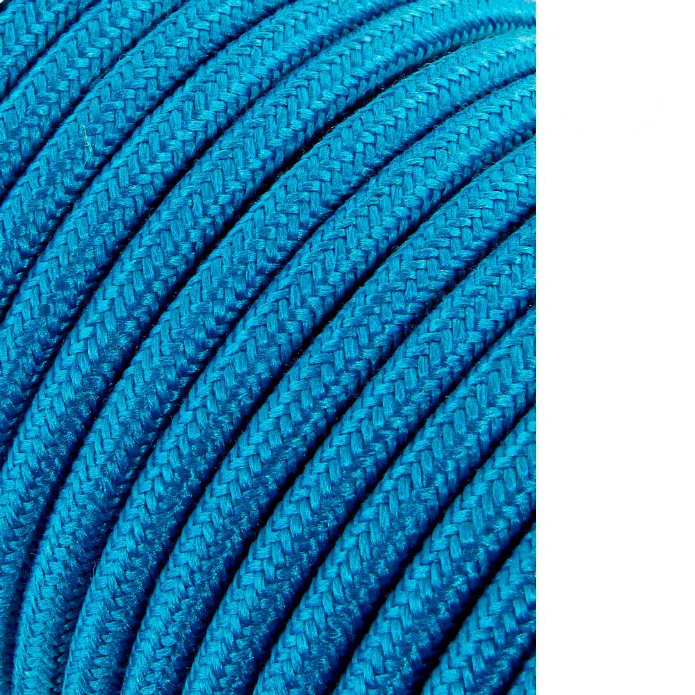 Cabo cordão tubular 2x0 75mm c68 azul claro 25m