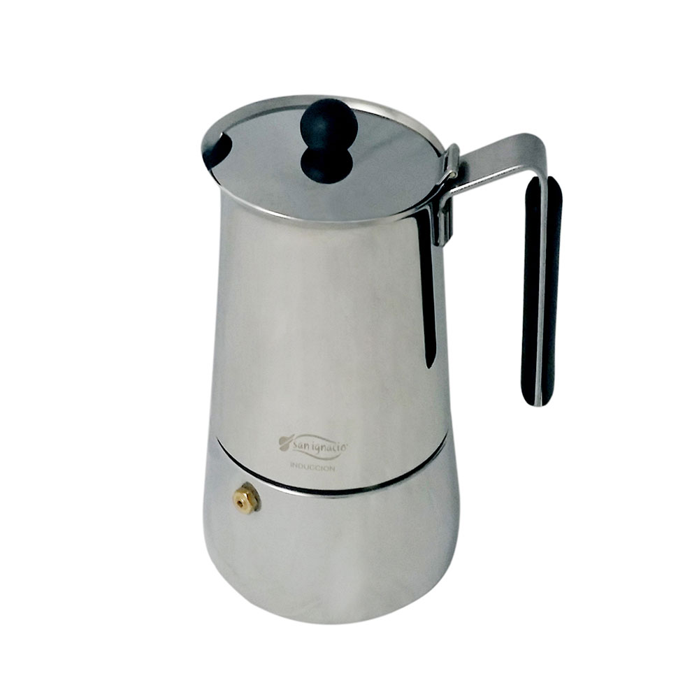 Cafeteira 6 xicaras aço inox. modelo milan ind sg1782 san ignacio