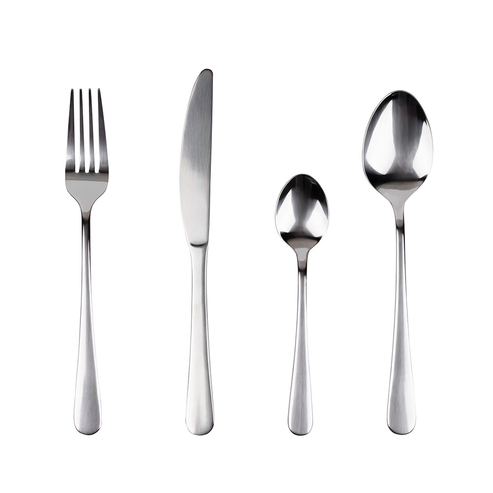 Kit 24 unid. faqueiro inox. reciclado brilho natur sg7765 san ignacio
