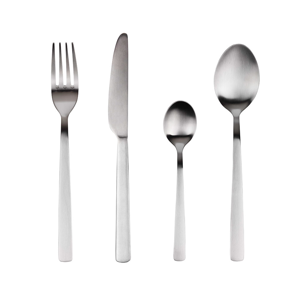 Kit 24 unid. faqueiro inox. reciclado mate root sg7770 san ignacio