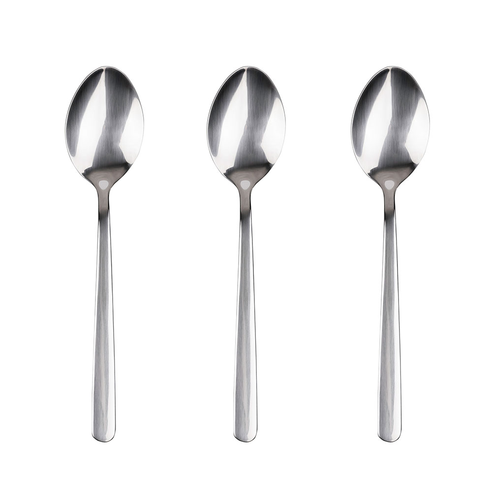 Kit 3 unid. colher inox. reciclado brilho earth sg7777 san ignacio