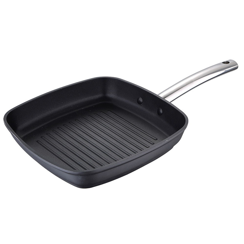 Frigideira grelhador 28x28cm alumínio forjado foodies bgmp-3510 masterpro
