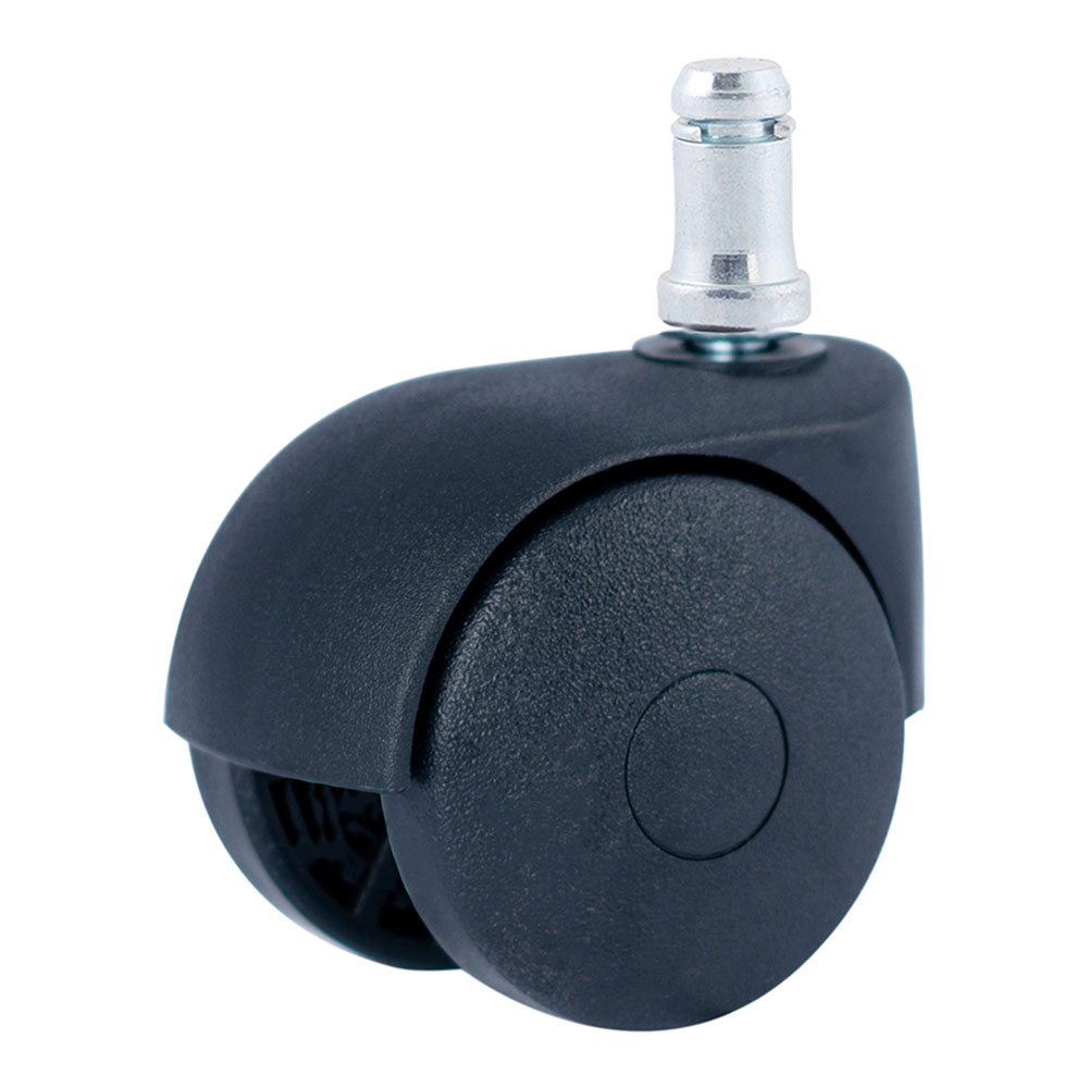 Roda espiga lisa anel ø50mm (roda) polipropileno preto cr39478 afo