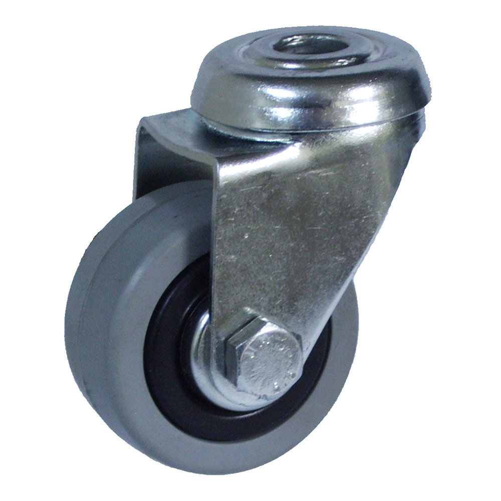 Roda passador ø40mm (roda) borracha cinzenta cr07130 afo