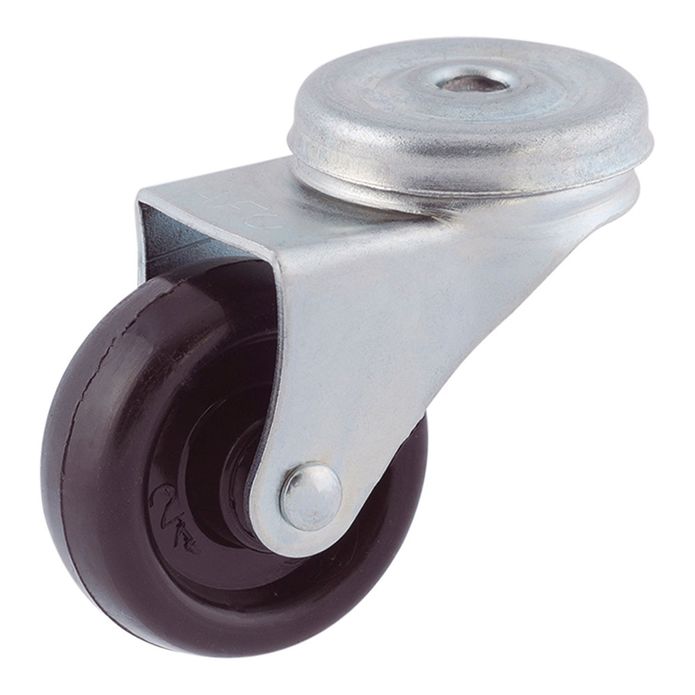 Roda passador ø30mm (roda) polipropileno preto cr23938 afo
