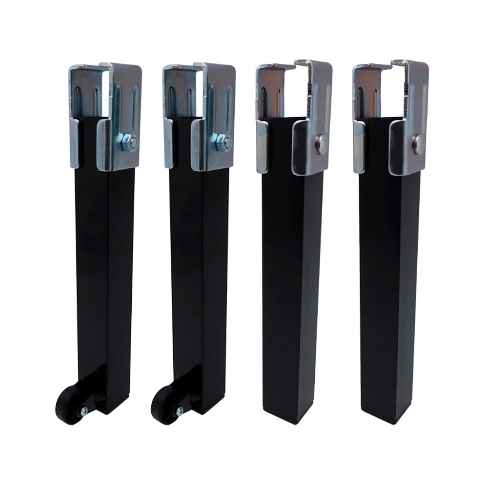 Conjunto de 4 pés para somier pt25 40x30x260mm c/r ne 96405 micel