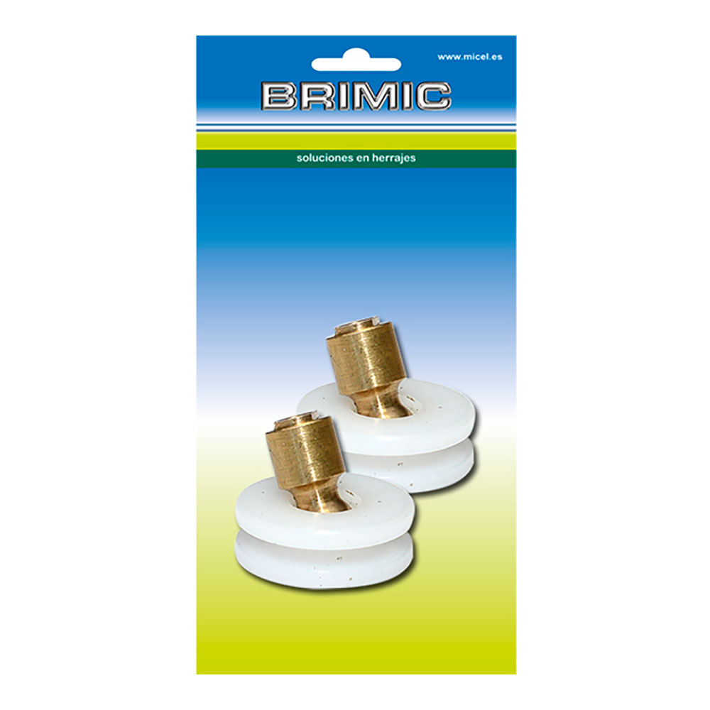 Blíster roda portas duche art rd3 ø26x9mm bl 91799 micel