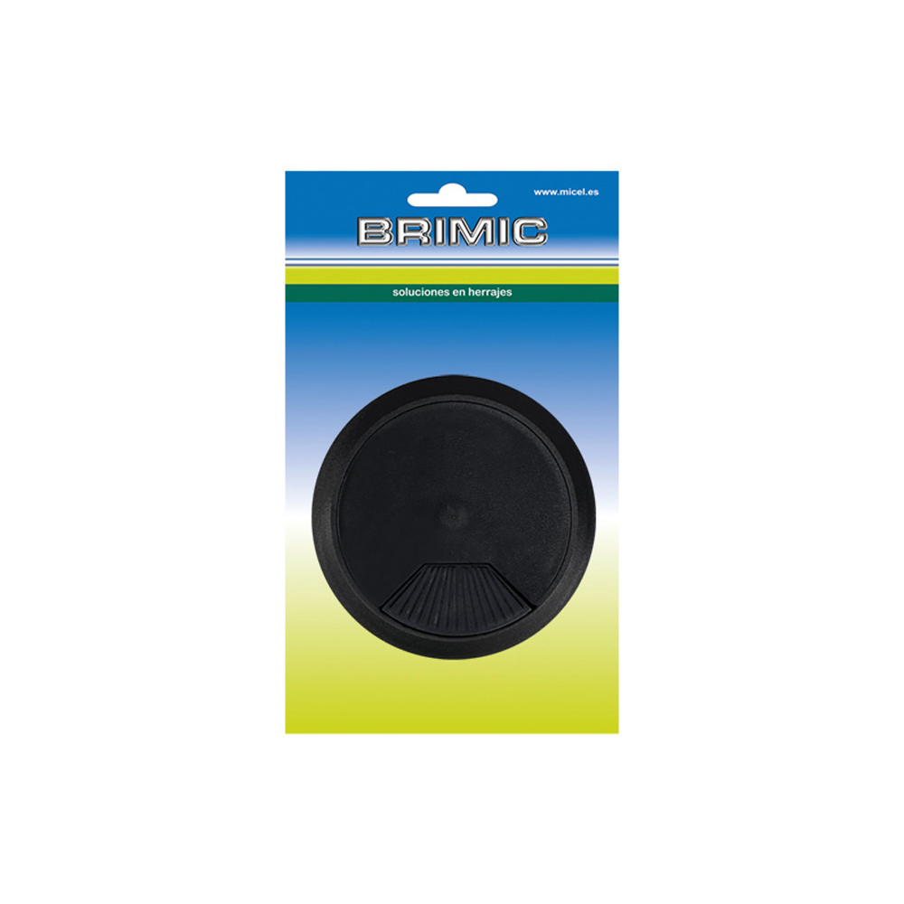 Bl tampa passa-cabos tpc01 ø60x22mm preto 90324 micel