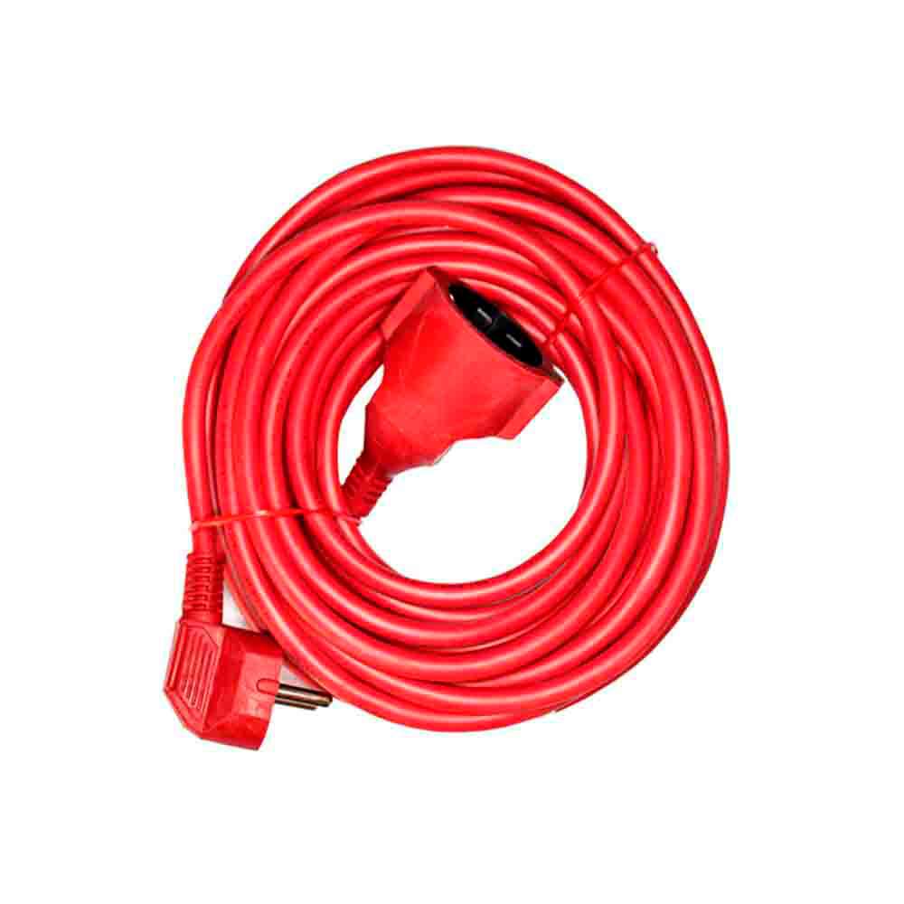 Extensão de cabo t/tl 15m 3x1 5mm vermelho edm