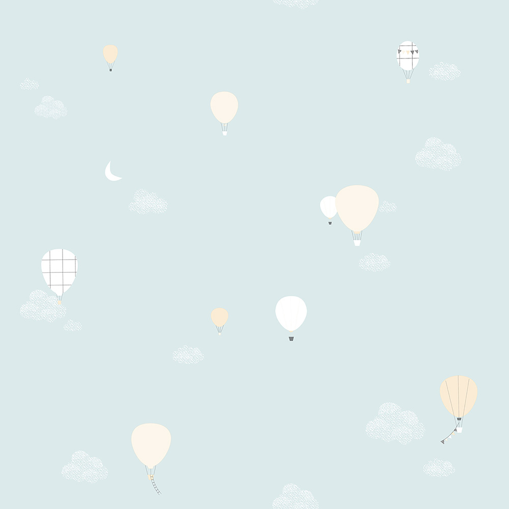 Rolo de papel de parede de alta qualidade noa montgolfieres me 0 53x10m 7001-1 ich